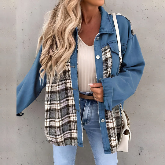 R&B | Karierte Jacke für Damen