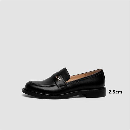 R&B | Multi Color Block Echtes Leder Loafer