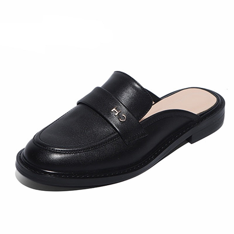 R&B | Multi Color Block Echtes Leder Loafer