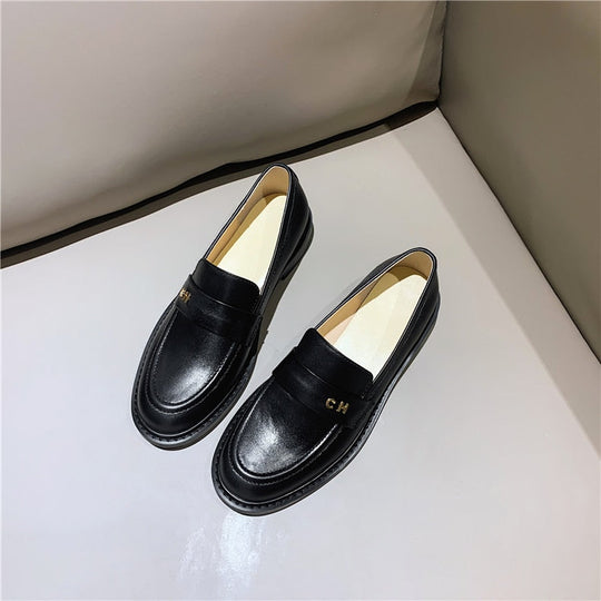 R&B | Multi Color Block Echtes Leder Loafer