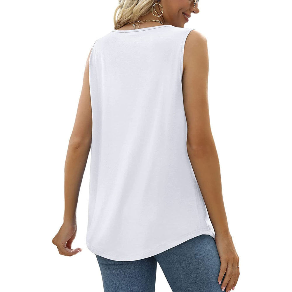 R&B | Tank-Top mit Rundhalsausschnitt