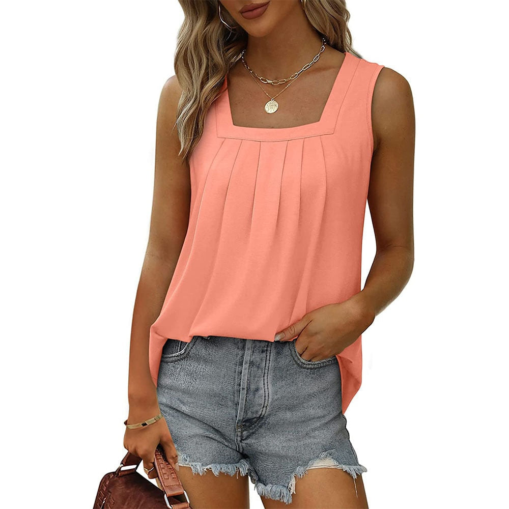 R&B | Tank-Top mit Rundhalsausschnitt