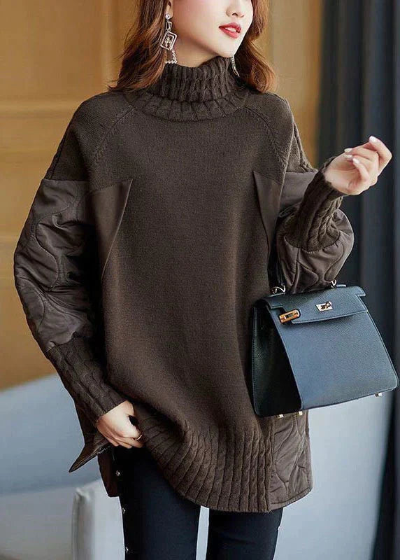 R&B | Rollkragenstrickpullover