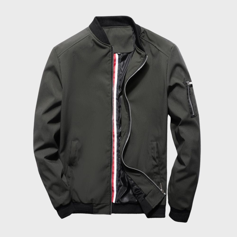 R&B | Herren Zip-Up Bomberjacke