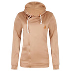 R&B | Größe Reißverschluss Taschen mit Kordelzug Hoodie