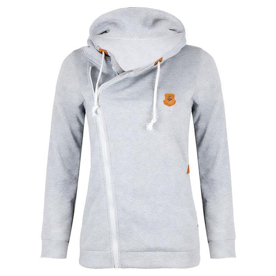 R&B | Größe Reißverschluss Taschen mit Kordelzug Hoodie