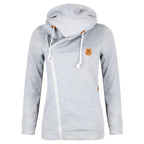 R&B | Größe Reißverschluss Taschen mit Kordelzug Hoodie