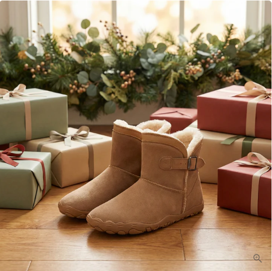 Ergonomische Winterstiefel mit Schnalle und Thermo-Innenausstattung R&B R&B