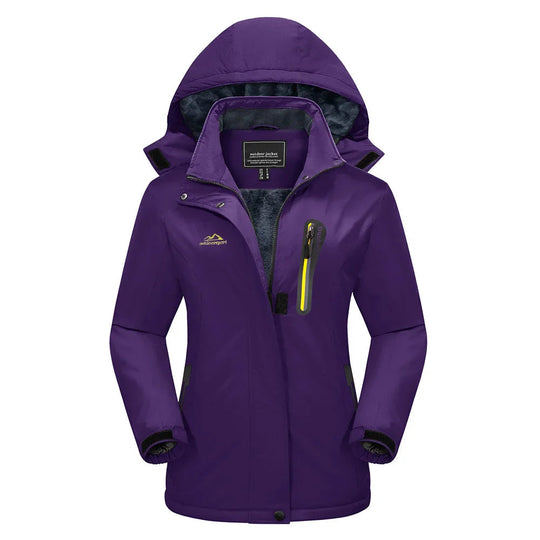R&B | Elegante Winterjacke Mit Kapuze