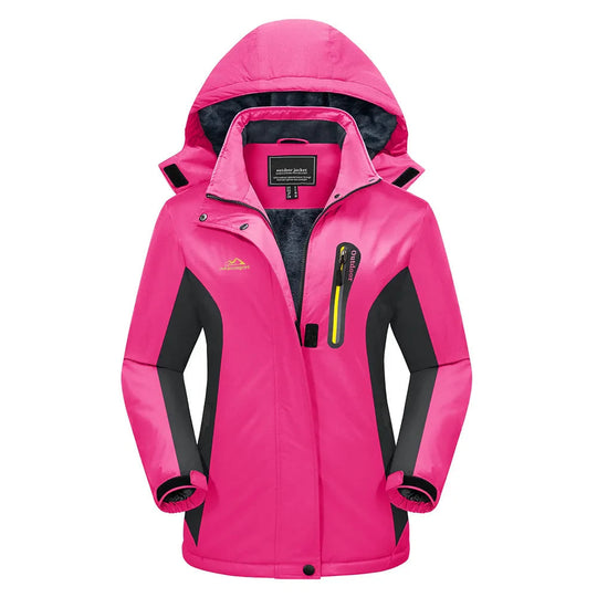 R&B | Elegante Winterjacke Mit Kapuze