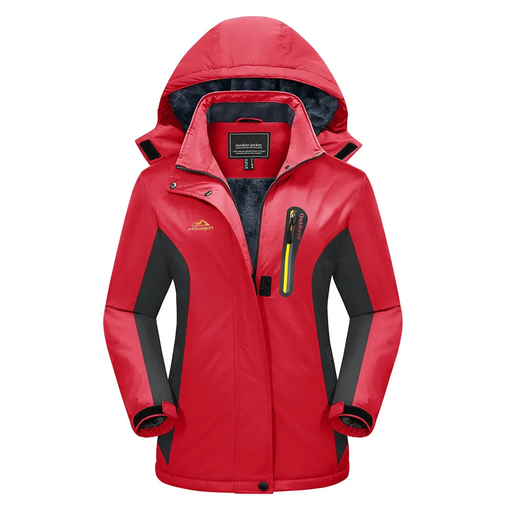 R&B | Elegante Winterjacke Mit Kapuze