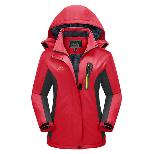 R&B | Elegante Winterjacke Mit Kapuze