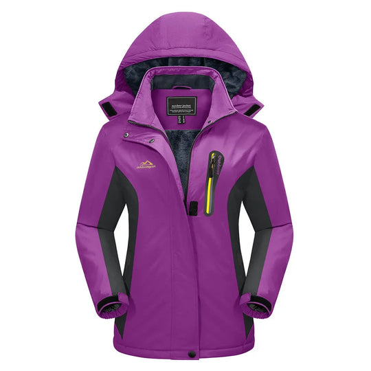 R&B | Elegante Winterjacke Mit Kapuze