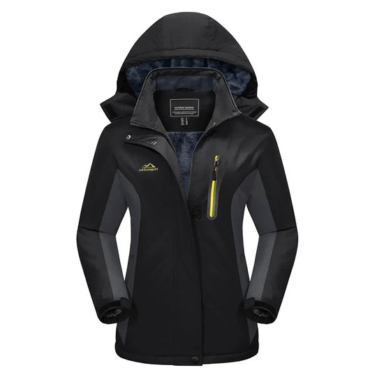 R&B | Elegante Winterjacke Mit Kapuze
