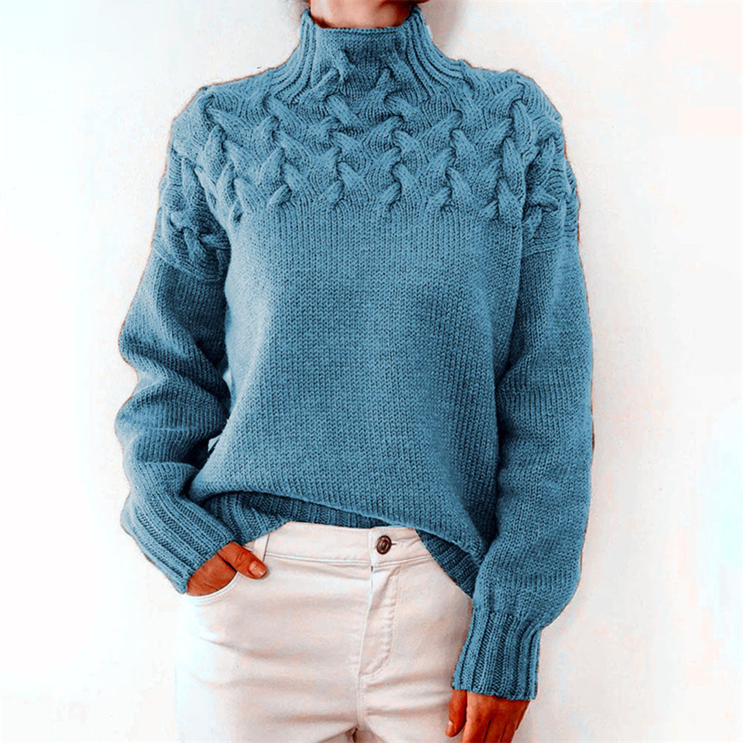 R&B | Eleganter Pullover mit Rollkragen