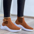 R&B | Elegante Plateau-Stiefeletten für Frauen – Trendy & Vielseitiger Stil