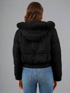 R&B | Geschnittene Steppjacke Aus Baumwolle