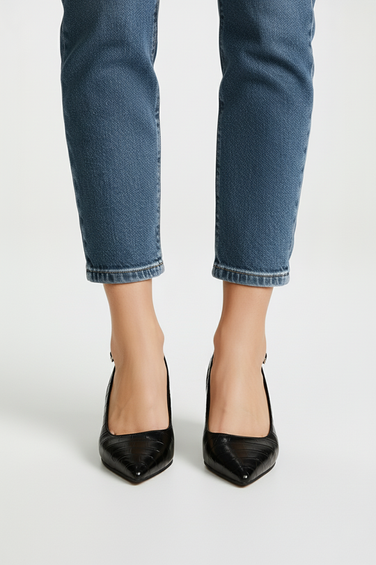 Slingback-Pumps mit Blockabsatz - Annika R&B