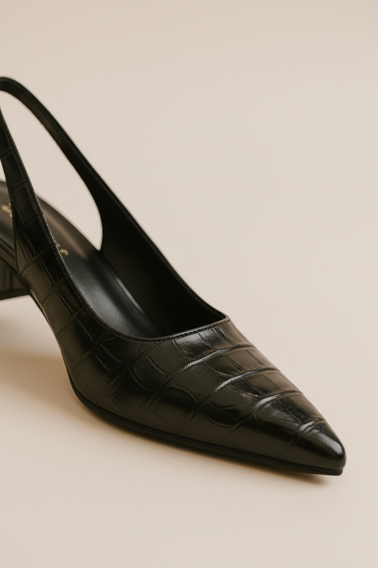 Slingback-Pumps mit Blockabsatz - Annika R&B