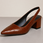 Slingback-Pumps mit Blockabsatz - Annika R&B