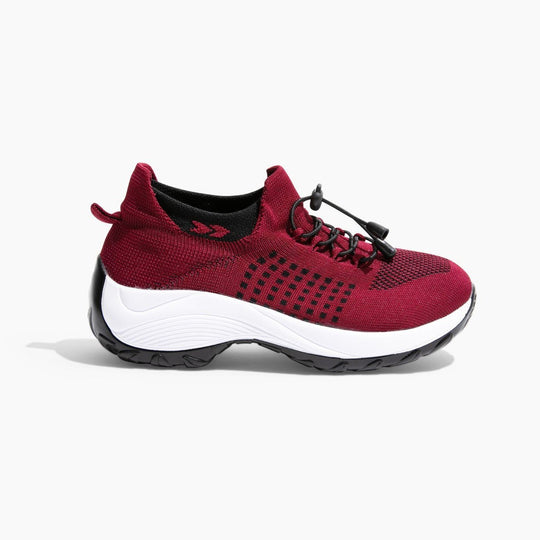 Slip-On Sneakers - Orthopädisch - Luftpolster - Sneakers mit dicker Sohle - Damen Turnschuhe R&B