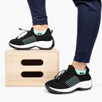 Slip-On Sneakers - Orthopädisch - Luftpolster - Sneakers mit dicker Sohle - Damen Turnschuhe R&B