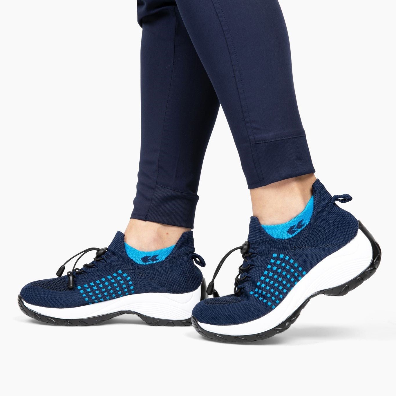 Slip-On Sneakers - Orthopädisch - Luftpolster - Sneakers mit dicker Sohle - Damen Turnschuhe R&B