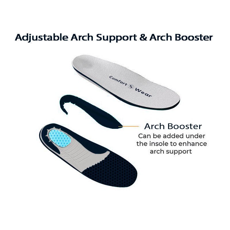 Slip-On Sneakers - Orthopädisch - Luftpolster - Sneakers mit dicker Sohle - Damen Turnschuhe R&B