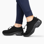 Slip-On Sneakers - Orthopädisch - Luftpolster - Sneakers mit dicker Sohle - Damen Turnschuhe R&B