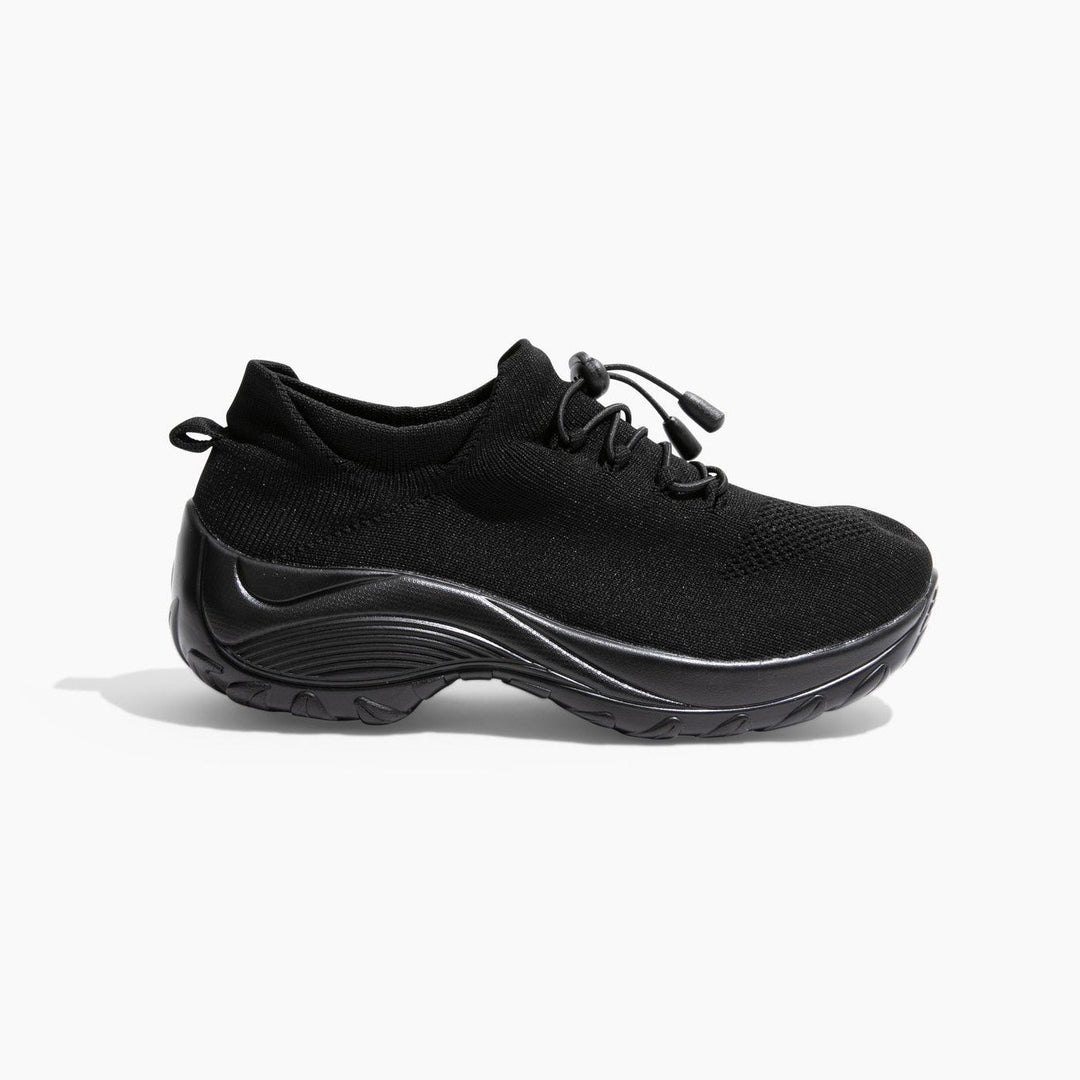 Slip-On Sneakers - Orthopädisch - Luftpolster - Sneakers mit dicker Sohle - Damen Turnschuhe R&B