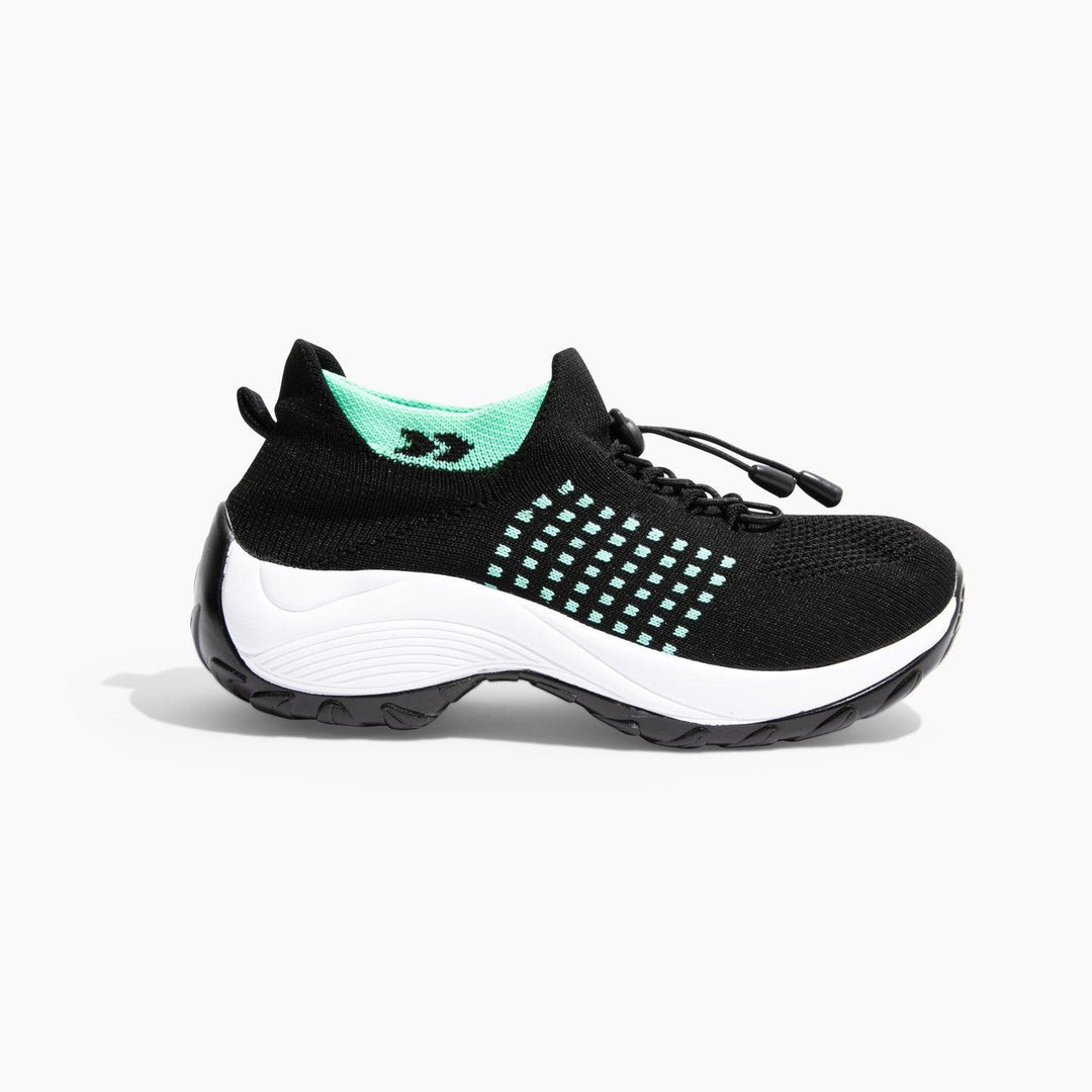 Slip-On Sneakers - Orthopädisch - Luftpolster - Sneakers mit dicker Sohle - Damen Turnschuhe R&B