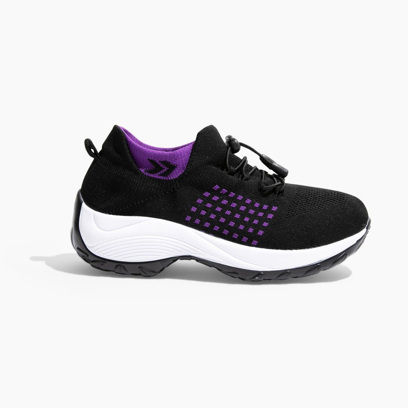Slip-On Sneakers - Orthopädisch - Luftpolster - Sneakers mit dicker Sohle - Damen Turnschuhe R&B