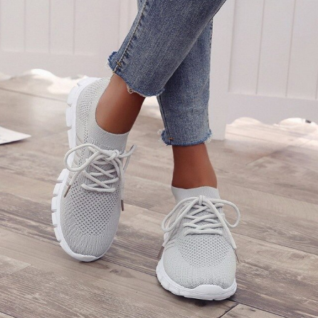 Slip-On Sneakers | Orthopädisch | Gehen | Mesh Sneakers | Damen Trainer R&B