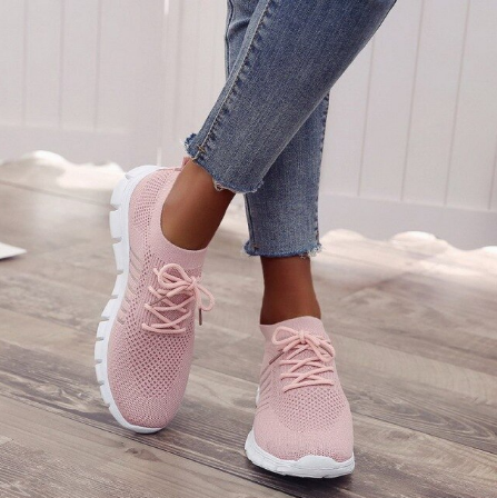 Slip-On Sneakers | Orthopädisch | Gehen | Mesh Sneakers | Damen Trainer R&B