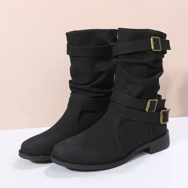 R&B | Slouch Mid-Calf-Boots für Damen – Mühelos schick & bequem