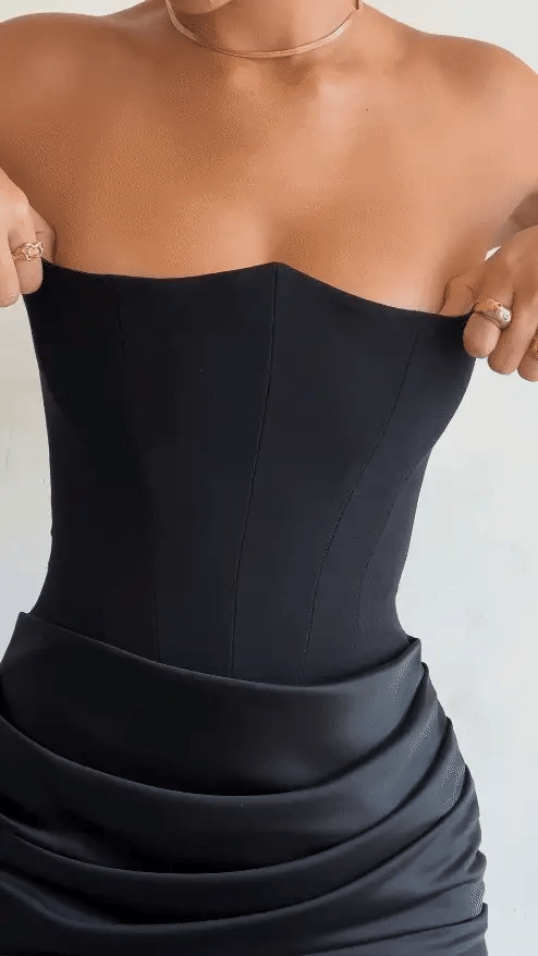 Off-Shoulder Kleid | Damen Stil