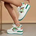 Sneaker Sandalen - Schnürschuhe - Ausschnitt - Keilabsätze - Sommerschuhe R&B
