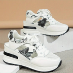 Sneaker Sandalen - Schnürschuhe - Ausschnitt - Keilabsätze - Sommerschuhe R&B