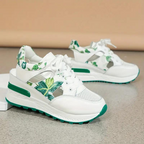 Sneaker Sandalen - Schnürschuhe - Ausschnitt - Keilabsätze - Sommerschuhe R&B