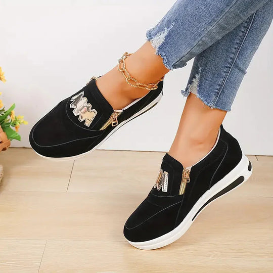 Sneaker - Plattform - Slip-On - Walkingschuhe - Damenschuhe R&B