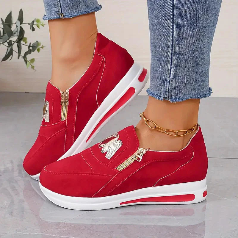 Sneaker - Plattform - Slip-On - Walkingschuhe - Damenschuhe R&B
