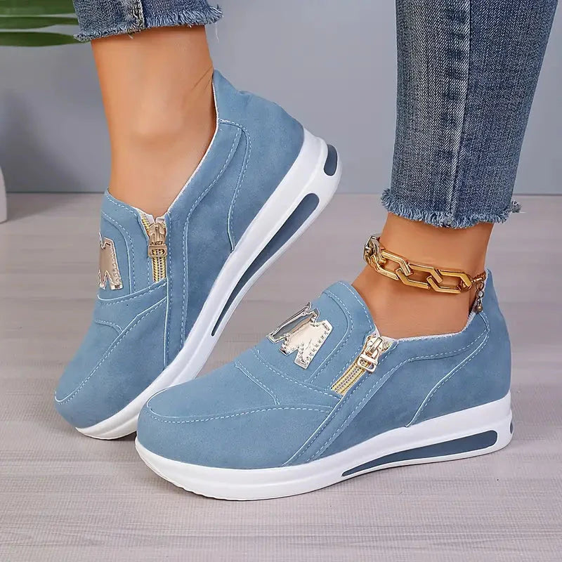Sneaker - Plattform - Slip-On - Walkingschuhe - Damenschuhe R&B