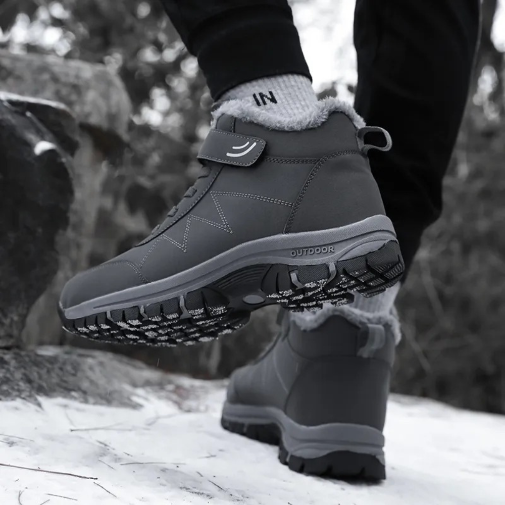Schneestiefel - Mit Fellfutter - Outdoor - Wanderschuhe Damen Winterstiefel R&B
