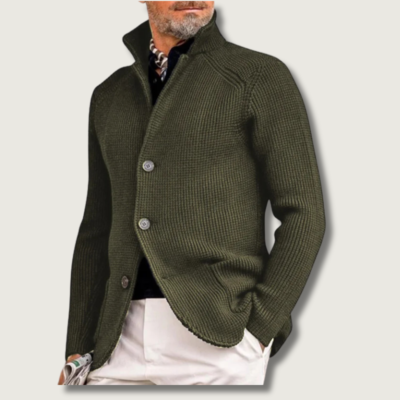 R&B | Strickstylische Wetterfeste Herrenjacke mit Klassischer Passform