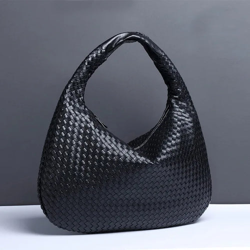 R&B | Vintage Umhängetasche Damen Geflochtene Handtasche mit Reißverschluss Im Sale