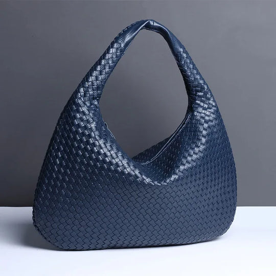 R&B | Vintage Umhängetasche Damen Geflochtene Handtasche mit Reißverschluss Im Sale