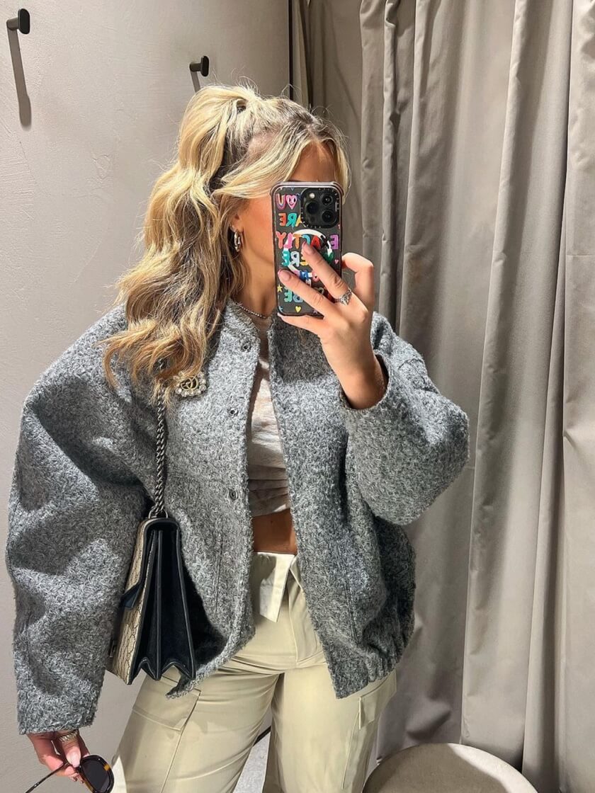 R&B | Bomberjacke mit Sportlichem Look