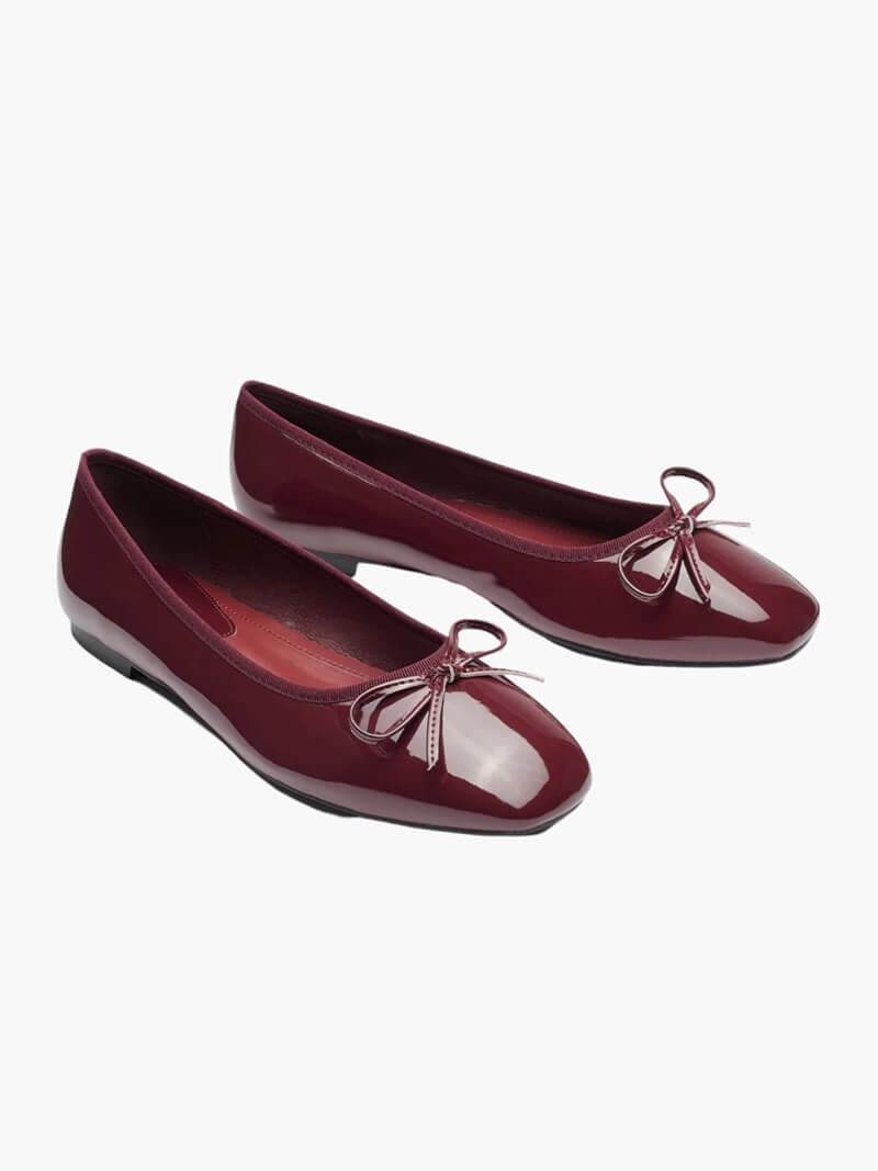 R&B | Vegane Ballerinas - Glänzendes - Für den Alltag und schicke Anlässe