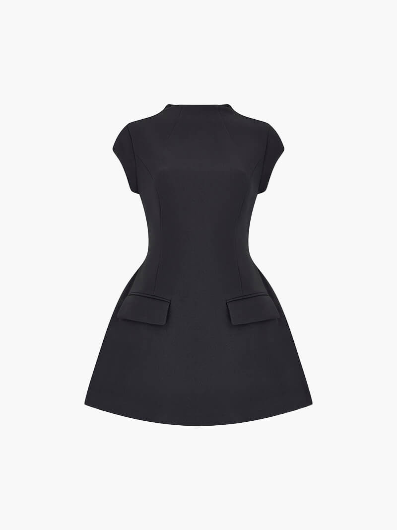 R&B | Kleid - Elegant Schwarz - Perfekt für Romantische Abende