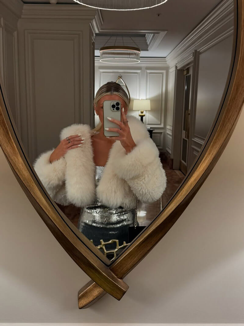 R&B | Kunstfelljacke mit Weichem Pelzlook